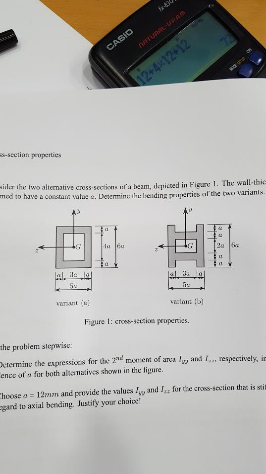 Solved Q2: Stresses from combined loading Consider the | Chegg.com