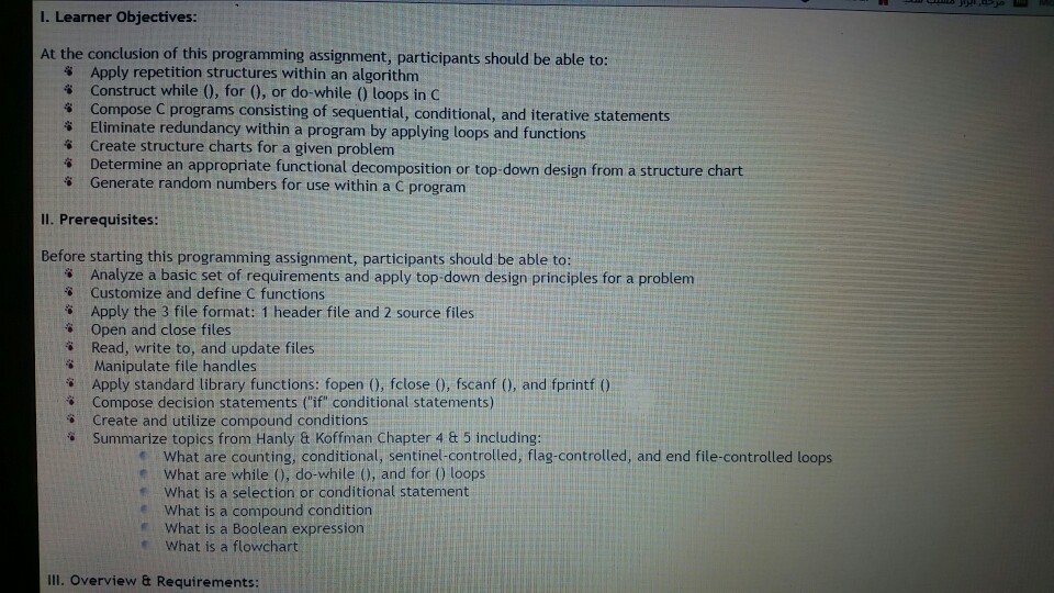 ves: At the conclusion of this programming | Chegg.com