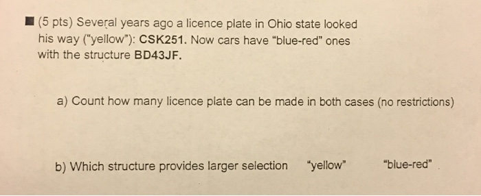 solved-several-years-ago-a-licence-plate-in-ohio-state-chegg