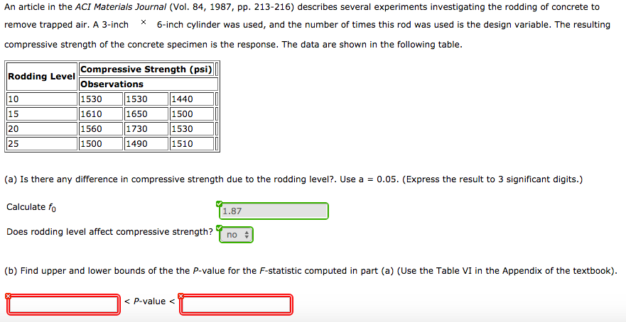 Solved Find upper and lower bounds of the the P-value | Chegg.com