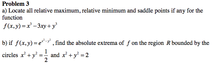 Solved Locate all relative maximum, relative minimum and | Chegg.com