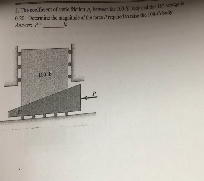 Solved The coefficient of static friction mu_s between the