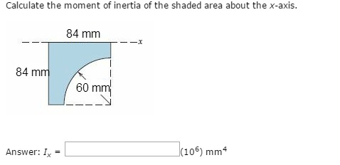 calculate moment of inertia in autocad