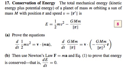 Conservation Of Total Mechanical Energy Formula - slideshare