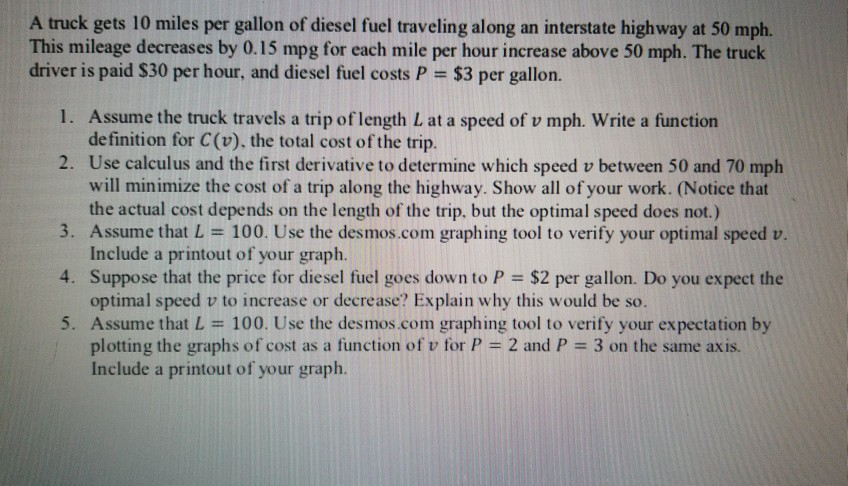 solved-a-truck-gets-10-miles-per-gallon-of-diesel-fuel-chegg