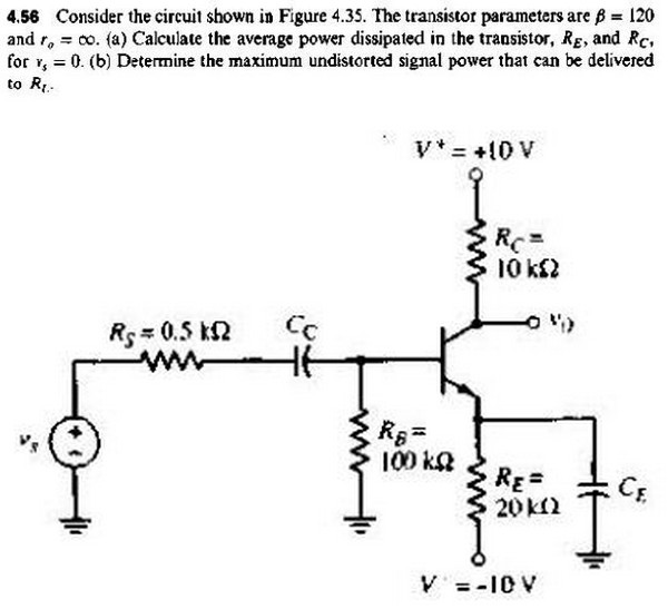 Solved Consider the circuit shown in Figure 4.35. The | Chegg.com