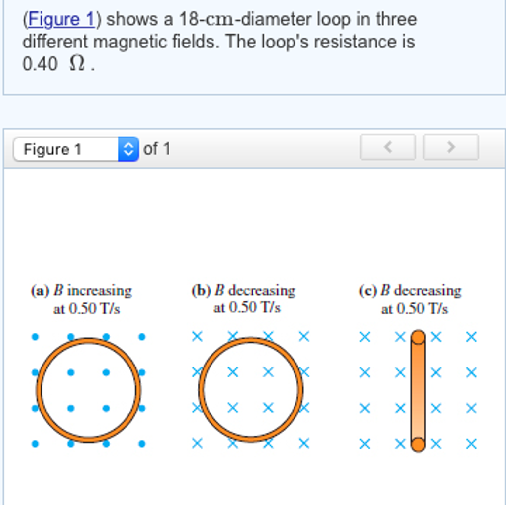 Solved Part A. For Case (b), What Is The Induced Emf? PArt | Chegg.com