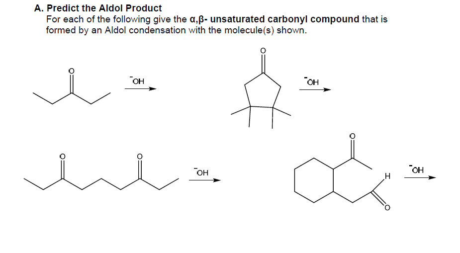 solved-predict-the-aldol-product-for-each-of-the-following-chegg