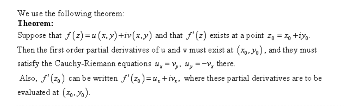 Solved Complex Analysis : | Chegg.com