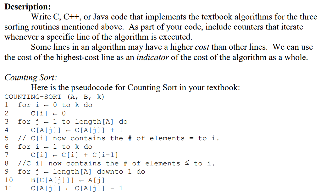 Introduction: Sorting routines are among the most | Chegg.com