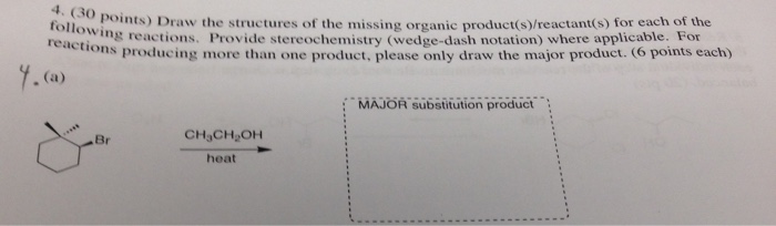 Solved Draw the structures of the missing organic | Chegg.com