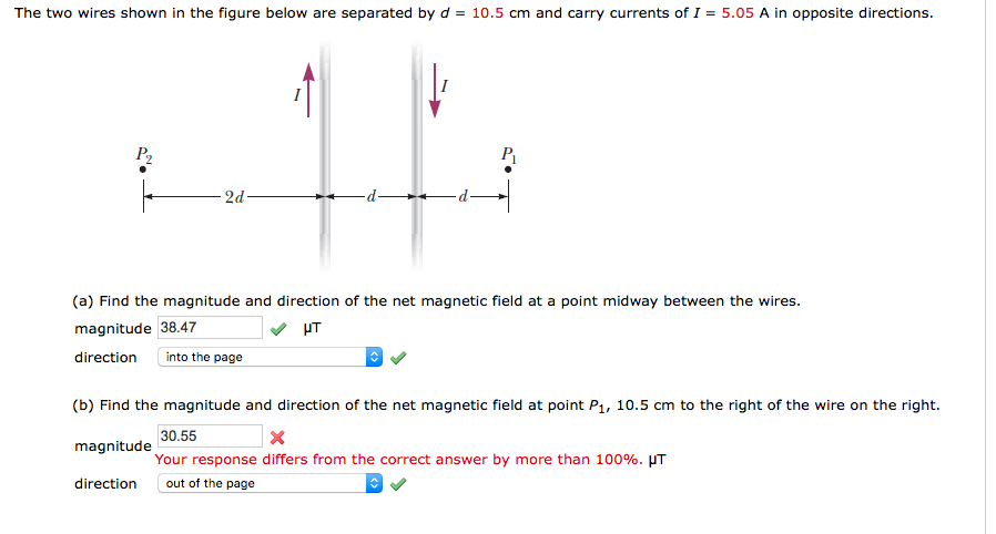Solved The Two Wires Shown In The Figure Below Are Separated Chegg Solved The Two Wires Shown In The Figure Below Are Separated Chegg