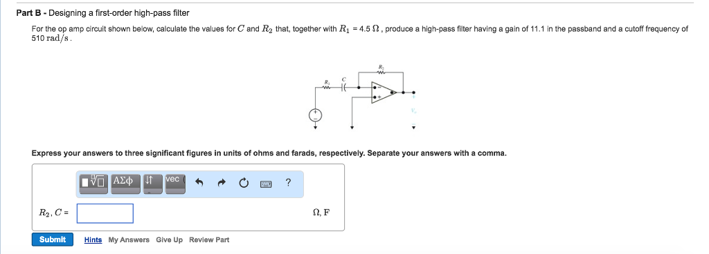 Solved Learning Goal: To Design First-order Low-pass And | Chegg.com