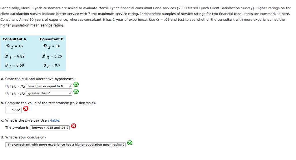 Solved Periodically, Merrill Lynch Customers Are Asked To | Chegg.com