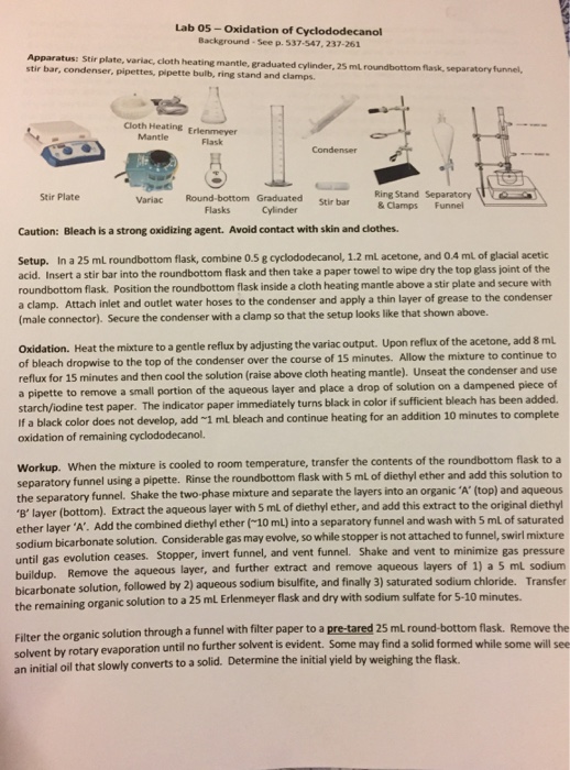 Solved I need the pre lab answers please for this reaction