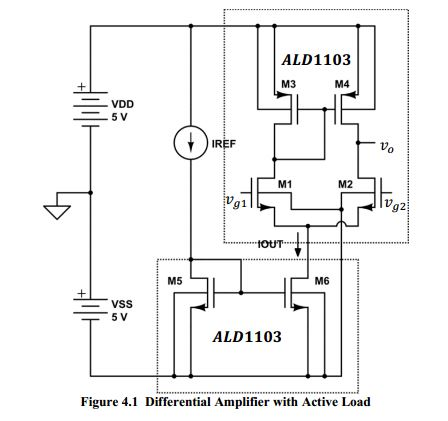 Solved MOSFET Differential Pair with Active Load AND IF | Chegg.com
