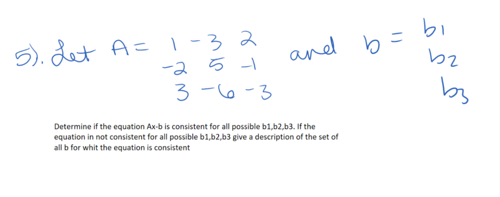 Solved Let A = [1 -3 2 -2 5 -1 3 -6 -3] And B = B_1 B_2 | Chegg.com