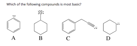 solved-which-of-the-following-compounds-is-most-basic-chegg