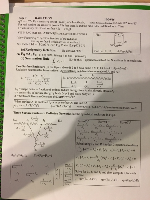 Solved Heat transfer undergrad. Attached is the problem | Chegg.com