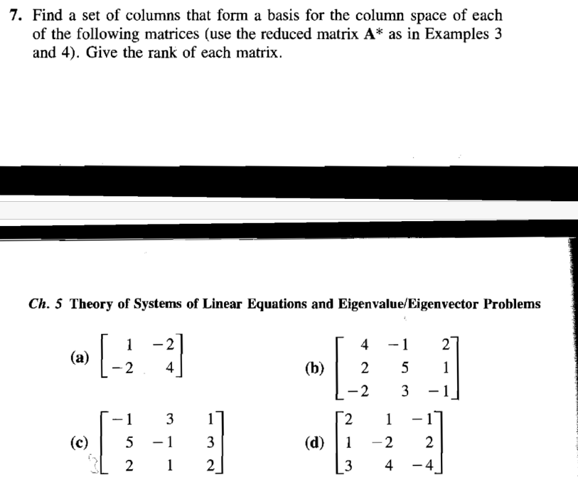 Linear Algebra | Chegg.com