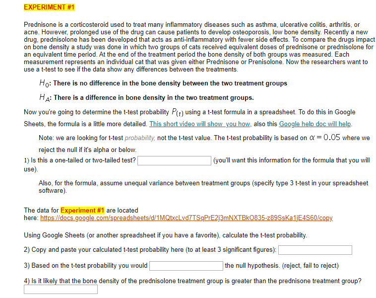 solved-experiment-1-prednisone-is-a-corticosteroid-used-to-chegg