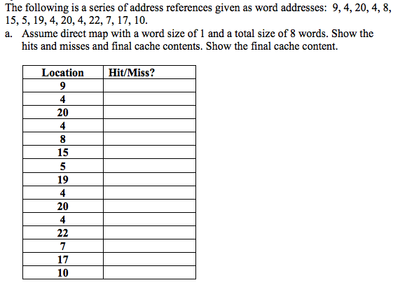 solved-the-following-is-a-series-of-address-references-given-chegg