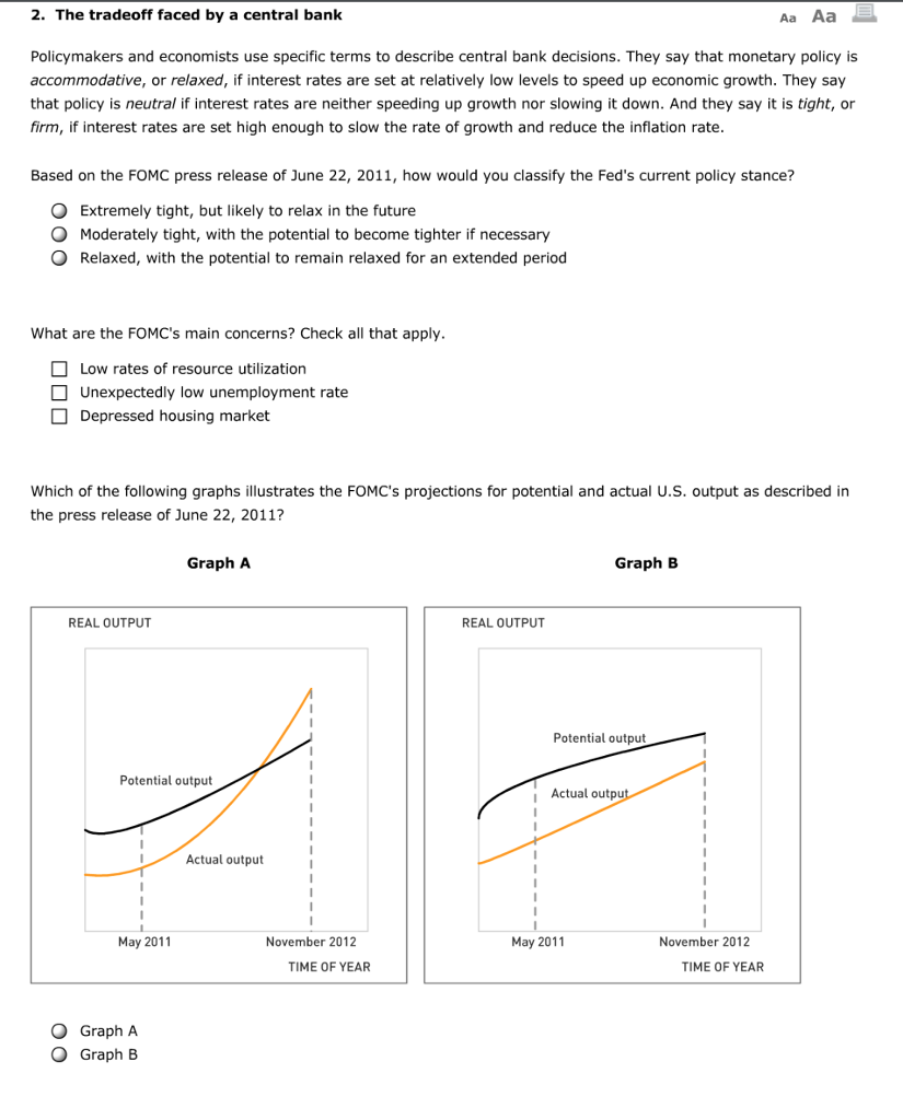 solved-2-the-tradeoff-faced-by-a-central-bank-aa-aa-chegg