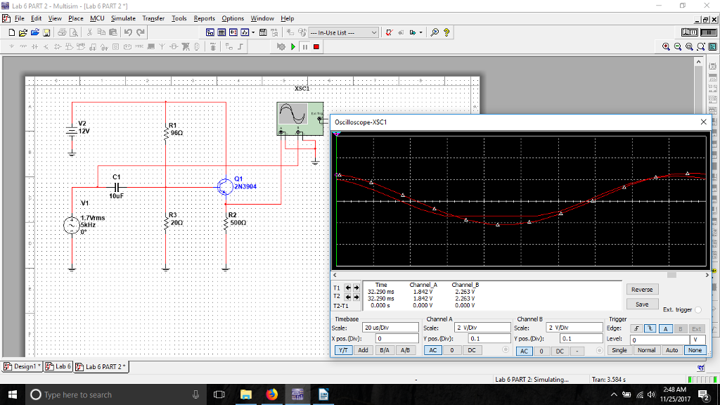 Solved Calculate the Voltage gain, IC and the VCE and draw | Chegg.com