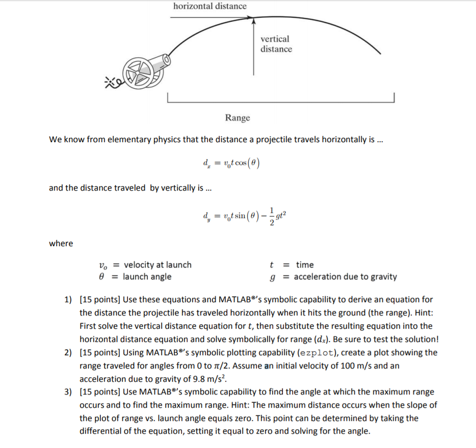 How To Find Vertical Distance Physics