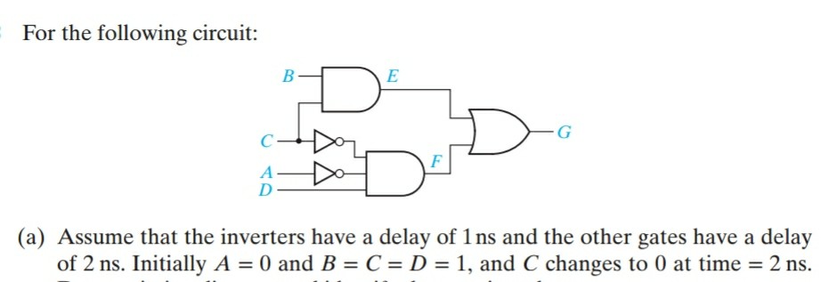 Solved For the following circuit: (a) Assume that the | Chegg.com