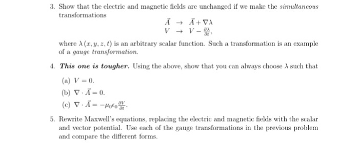 Solved Show that the electric and magnetic fields are | Chegg.com