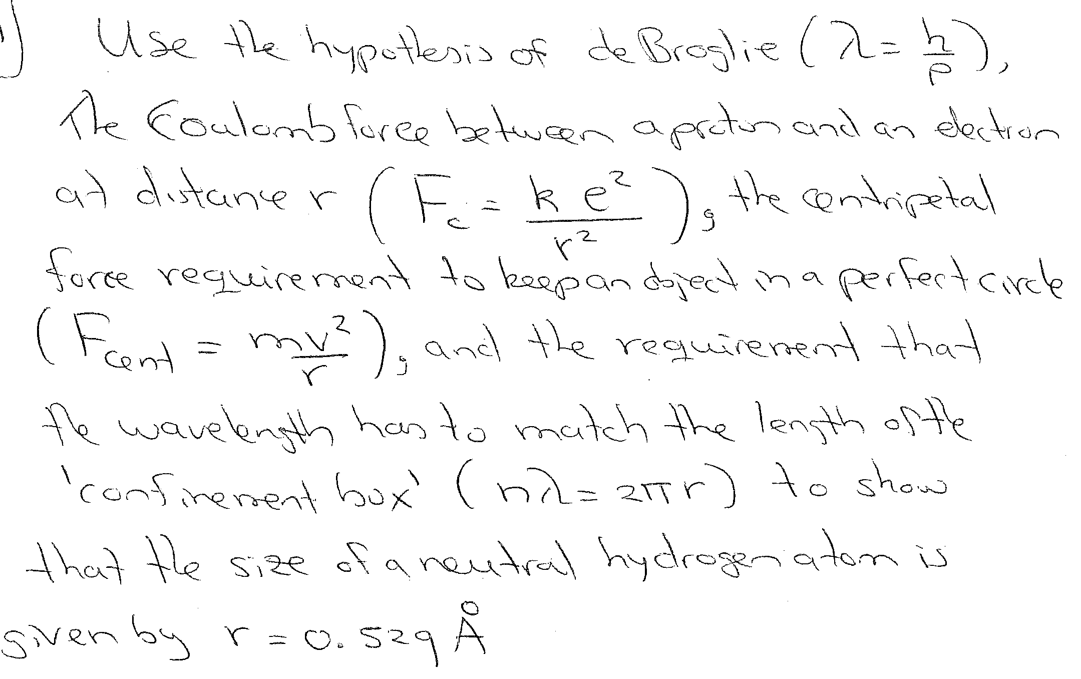 Solved Use The Hypothesis Of De Broglie lambda H p The Chegg solved-use-the-hypothesis-of-de-broglie-lambda-h-p-the-chegg