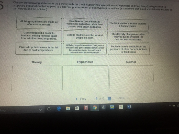 is a proposed testable explanation for an observation