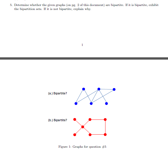 Solved Section 1 7) Use the Handshake Theorem (Proposition
