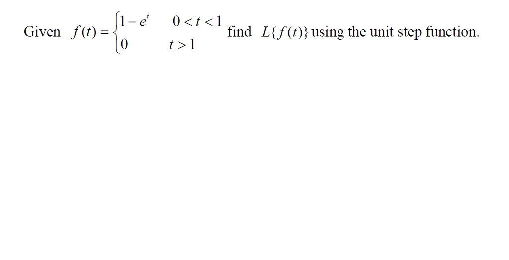 Solved Please provide a graph for the below unit step | Chegg.com