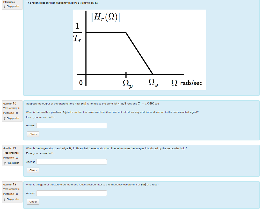 Solved This problem considers the system shown below for | Chegg.com