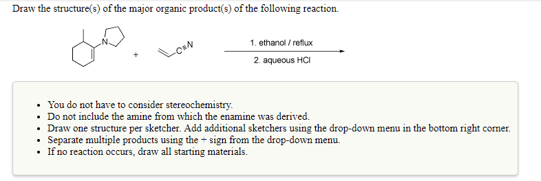 Solved Draw the structure(s) of the major organic product(s) | Chegg.com