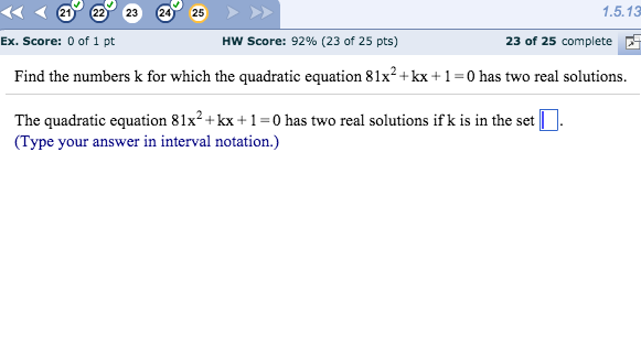 Solved Find The Numbers K For Which The Quadratic Equation Chegg Solved Find The Numbers K For Which The Quadratic Equation Chegg