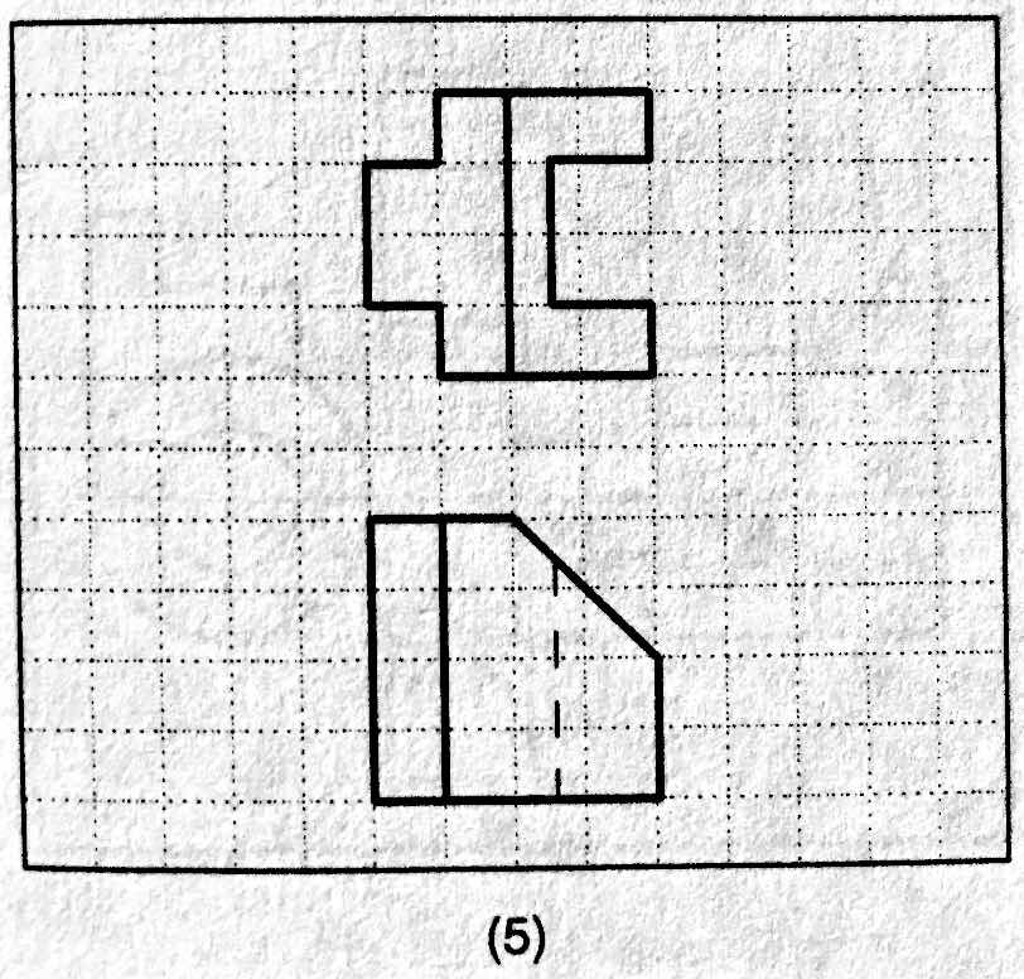 Solved Sketch Or Draw The Two Given Views And A Partial | Chegg.com