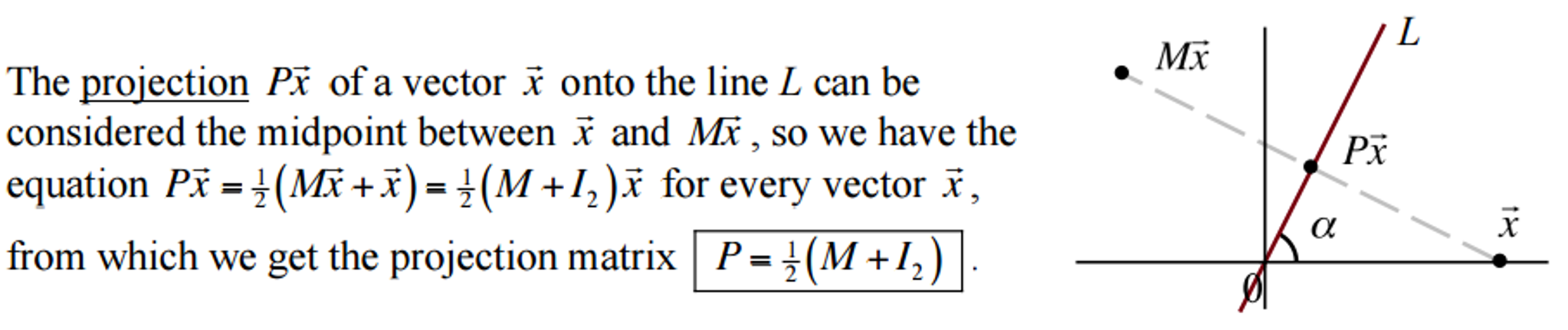 Solved A reflection in R2 across a line L through the origin | Chegg.com