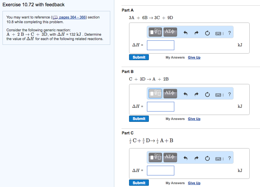 Solved Consider the following generic reaction: A + 2B | Chegg.com