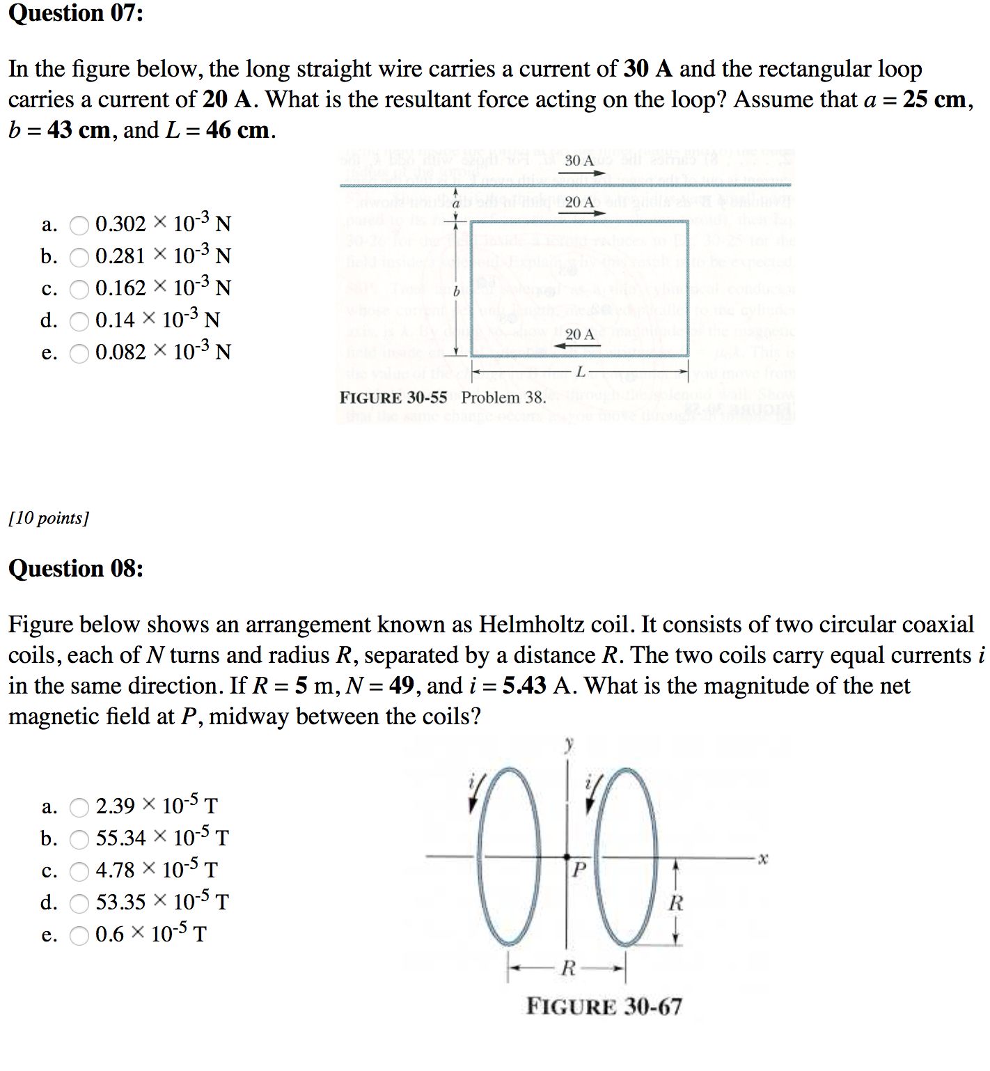 Solved In the figure below, the long straight wire carries a | Chegg.com