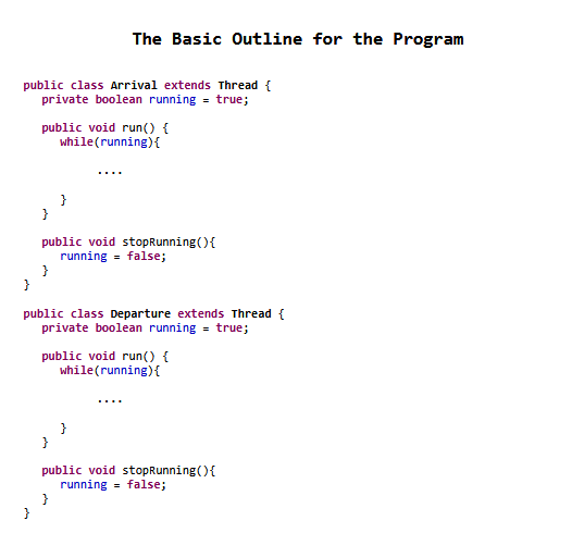 Solved [JAVA] Airport Simulator using Queues and Threads. | Chegg.com