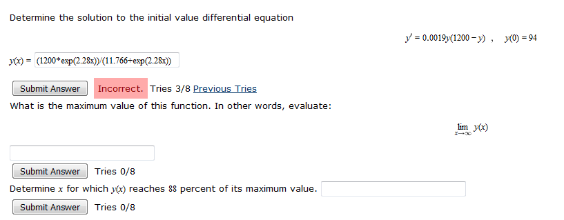 Solved Determine The Solution To The Initial Value Chegg