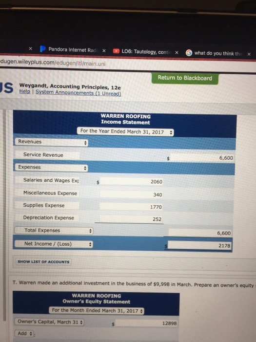 Solved The trial balance columns of the worksheet for Dixon | Chegg.com