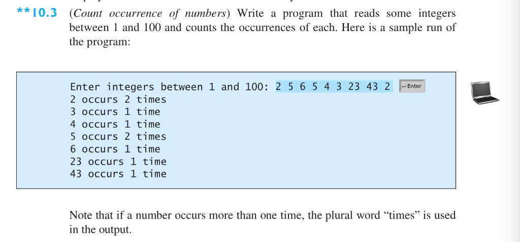 solved-10-3-count-occurrence-of-numbers-write-a-program-chegg