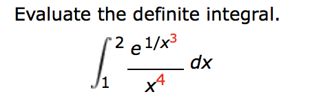 Solved Evaluate the definite integral. integral_1^2 | Chegg.com