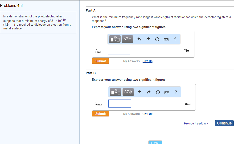 Solved In a demonstration of the photoelectric effect, | Chegg.com