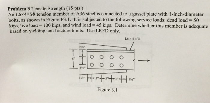 solved-an-l6-times-4-times-5-8-tension-member-of-a36-steel-chegg