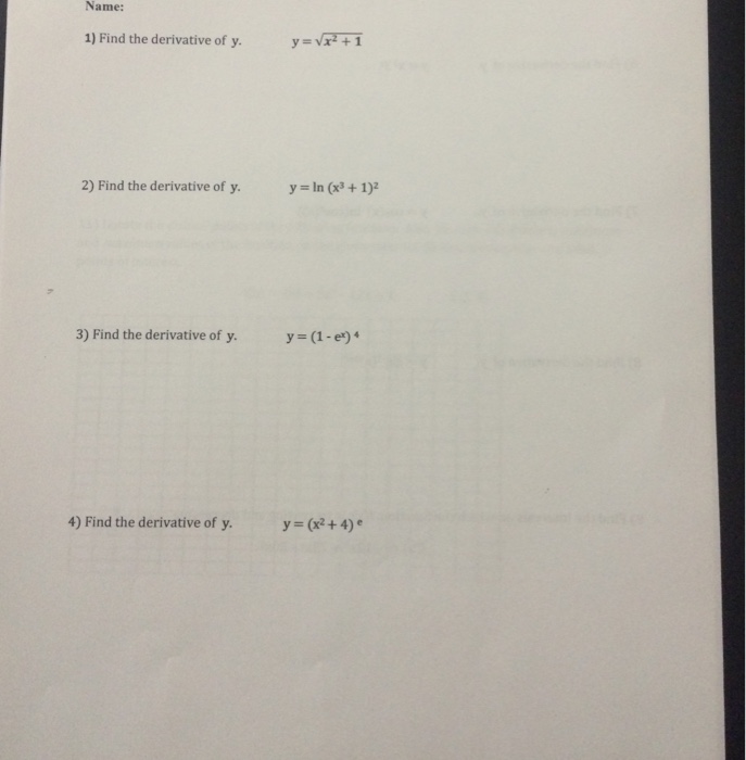 derivative of x √ 1 y 2